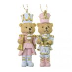 Figura maci fiú/lány poly 4x3x10cm - 2féle