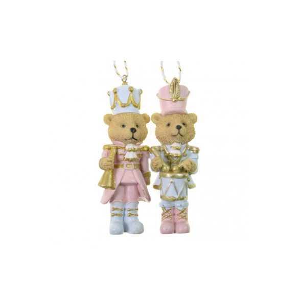 Figura maci fiú/lány poly 4x3x10cm - 2féle