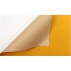Íves csomagoló fólia 58x58cm - Sárga/bézs (20ív/csom.)
