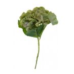 Hortenzia csokor 35cm - Világos kék/sárga