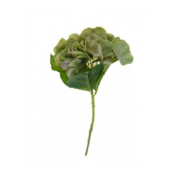 Hortenzia csokor 35cm - Világos kék/sárga