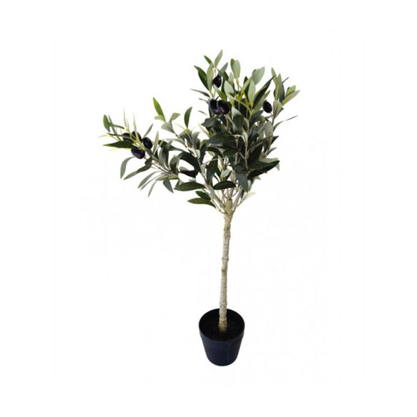 Olívafa 95cm - Zöld (műanyag kaspóban)