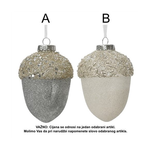 Makk akasztós 10x12,5xcm - Szürke/bézs 2féle