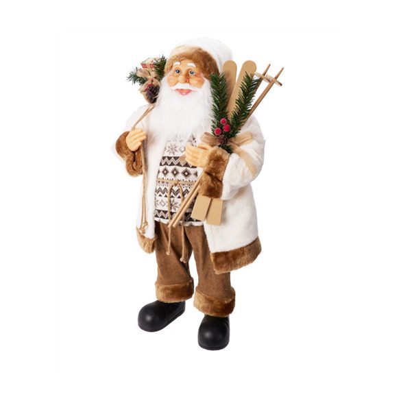 Mikulás 80cm - Barna