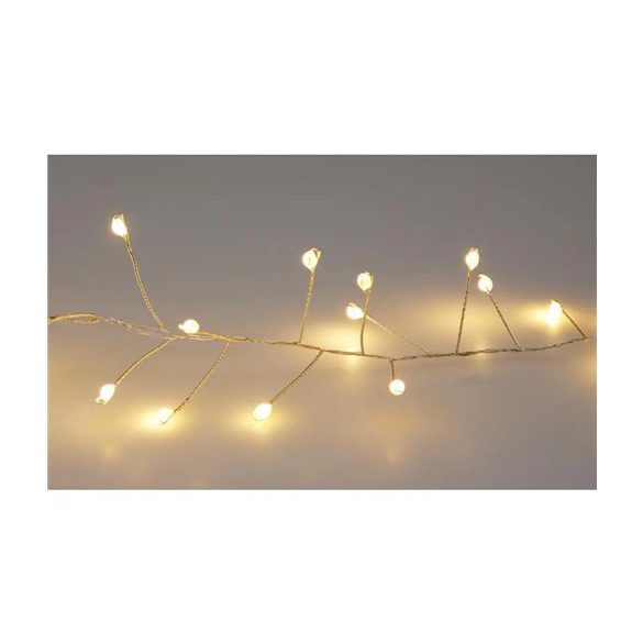 Fényfüzér cluster 720 LED-es m - Melegfehér