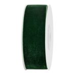 Bársony szalag 38mm/10m - Sötét zöld