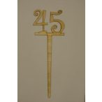 Natúr fa beszúrós vidám szám 45