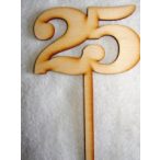 Natúr fa beszúrós 25 szám kövér 1db/csomag 18x13cm