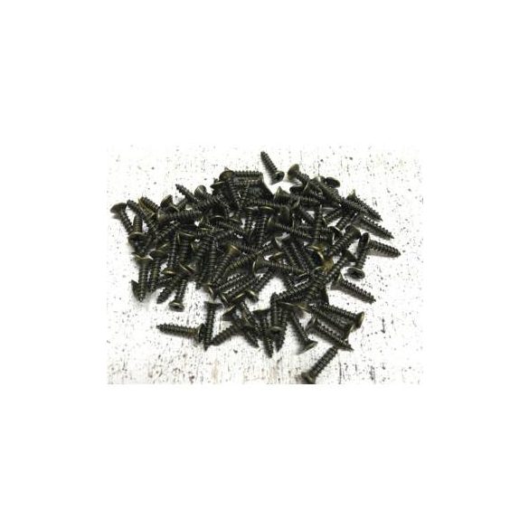 Csavar 2x10 mm - Antikbronz 100db/csomag