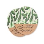   Nyomtatott dekorkarton - Szeretettel Nőnapra 6,6x8cm ovál - (2db/csom.)