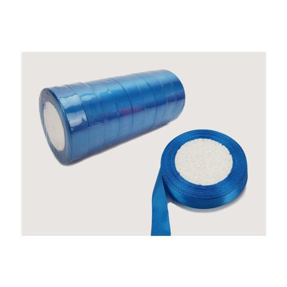 Szatén szalag 2cm/22m - Tengerkék