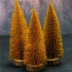 Fenyőfa mini 27 cm csillámos - Barack S/3