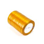 Szatén szalag 10mm/22m - Napsárga