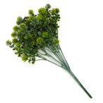 Mini pozsgás csokor 26 cm - Hamvas zöld