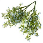 Rezgő csokor 30cm - Világoskék