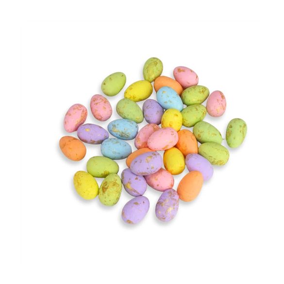 Pasztell polisztirol tojás 2x3cm - Vegyes színek (36db/csom.)