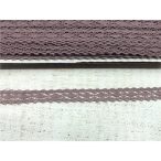 Csipke pamut 1,5cm/45,7m - Mályva