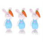 Nyúl répával poly 6x2,5cm - S/3