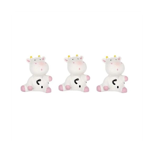 Tehén ülő poly 3,7x3,1x4,2cm - S/