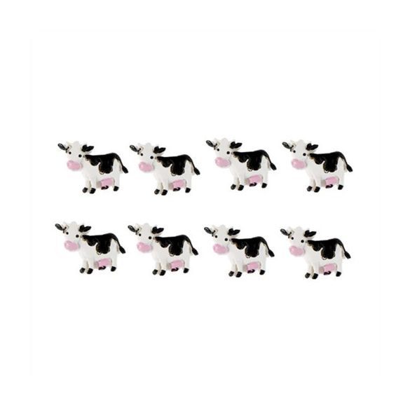 Tehén öntapadós poly 3,2x0,8x2,4cm - S/8