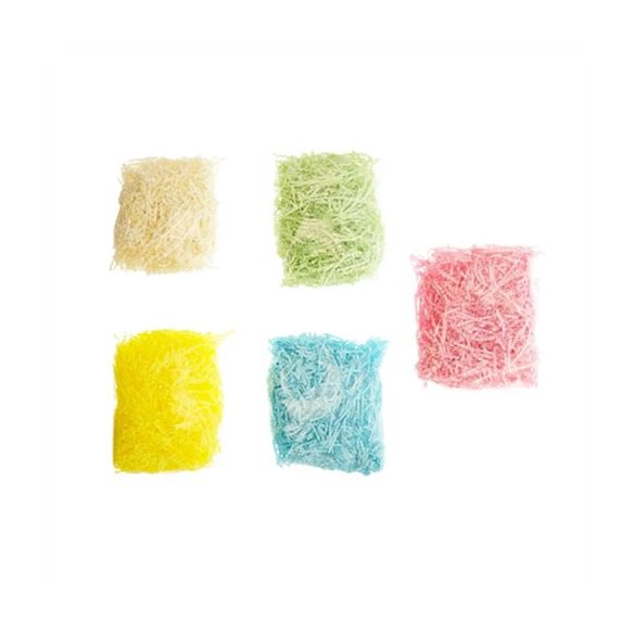 Műfű fészekhez papír 0,2cm - 5féle