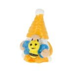 Manó méhecskével poly 2,3x3,1x2,4cm - Narancssárga S/4