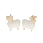Bárány álló kerámia 9,8x5,9x10,4cm - 2 féle