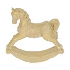 Hintaló poly 12x3x11,5cm - Arany