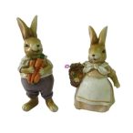 Nyúl álló répával 7x5,5x13cm - 2féle