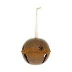 Csengő fém 22x19x40cm - Rozsdás