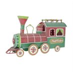 Játékvonat glitteres fém 37x11x21cm