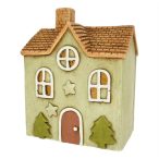 Ház LED-es magnezia 22,5x15,6x28cm