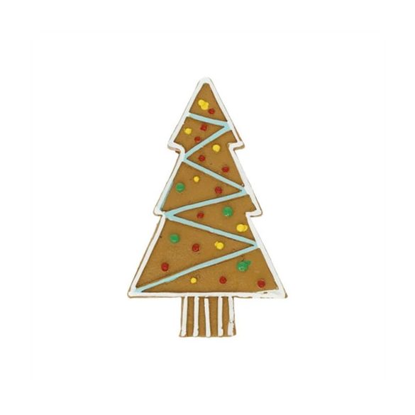 Mézeskalács karácsonyfa 5,7x0,9x9,2cm