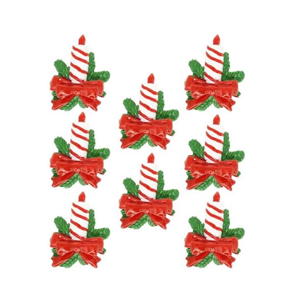 Gyertya masnival, öntapadós poly 2,2x0,9x3cm - S/8