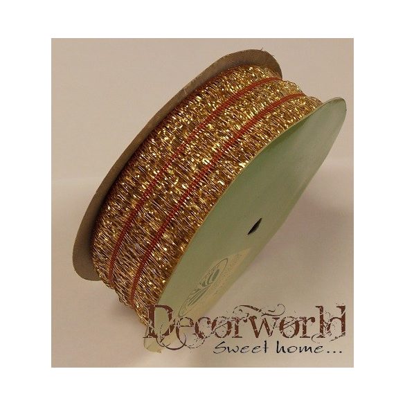 Kolomp fém 15x20cm - Arany