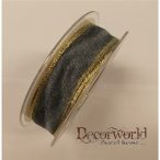 Karácsonyi szalag arany szél 25mm x 5m