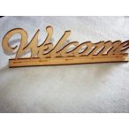 Natúr fa Welcome talpas 1db 25x7cm