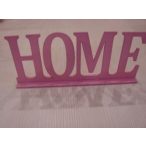 Rózsaszín fa Home talpas 25x10cm