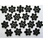 Fekete fa virág 18 db/csomag 2,5x2,5cm