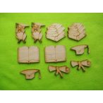 Natúr fa ballagási szalagra csomag - 10db/csomag