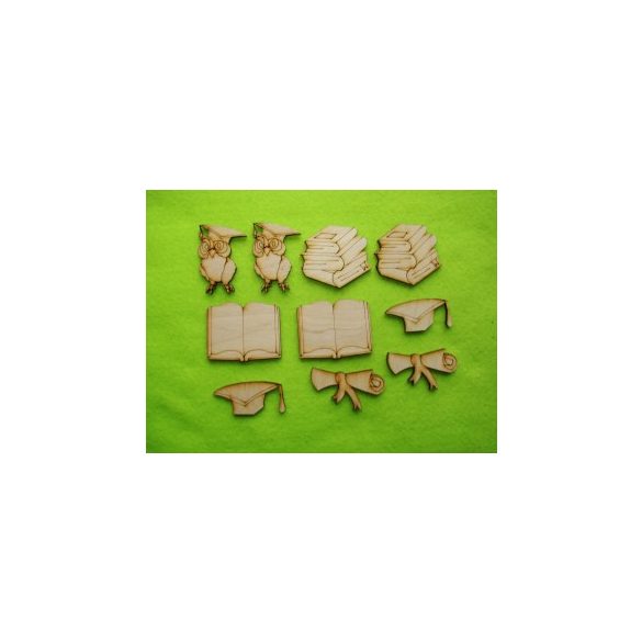 Natúr fa ballagási szalagra csomag - 10db/csomag