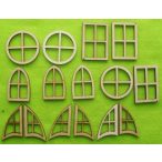 Natúr fa Tündér ablak szett 15db/csomag