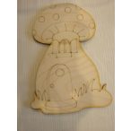 Natúr fa Gombaház 20x14,5cm