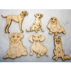 Natúr fa kutya csomag 6db/csomag 5 -7cm magasság