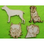 Natúr fa Kutya csomag 3 4db/csomag 8cm