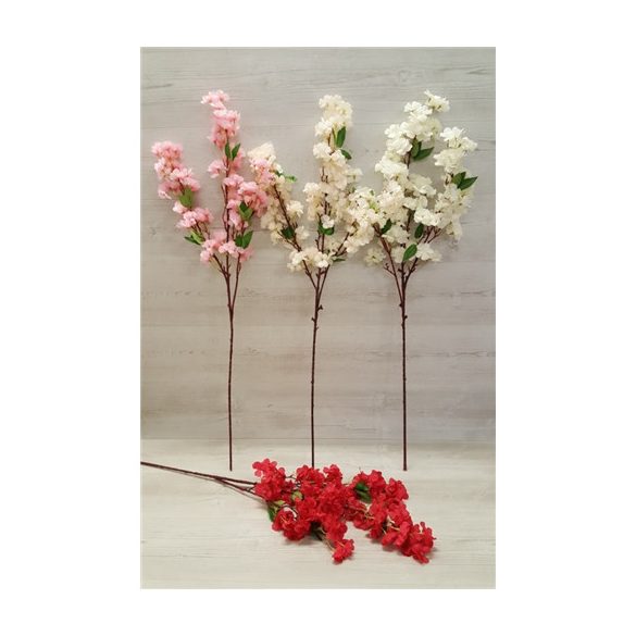 Cseresznyevirágos ág 105cm - 4 színben