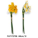 Nárcisz köteg 48cm x3 - 2féle