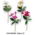 Hunyor 2fejjel +1 bimbó 34cm x3 - Több színben