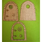 Natúr fa Tündér ajtó Tania 2szett/csomag 11,5x14cm