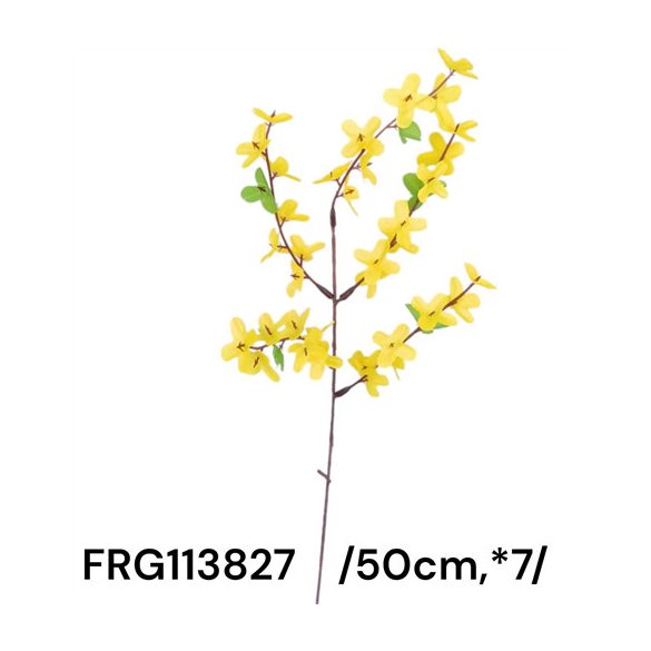 Aranyeső pick 50cm x7 - Sárga